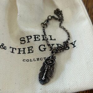 Spell & the Gypsy Silver Feather Bracelet